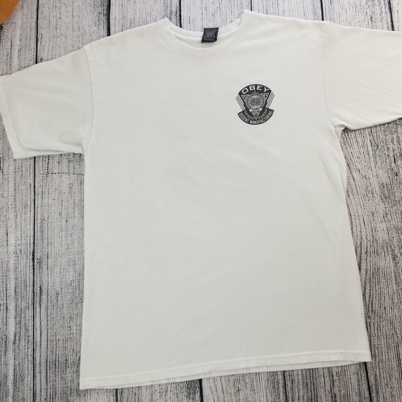 Obey Other - Obey White & Black Graphic Tee